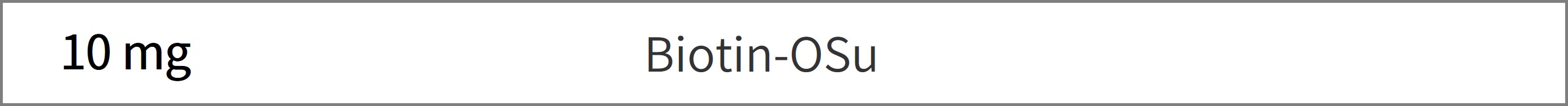 Biotin-Osu试剂货号：B304 Biotin N-Succinimidyl D-biotin CAS号：35013-72-0